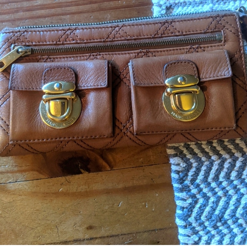 Marc Jacob's quilted leather wallet
